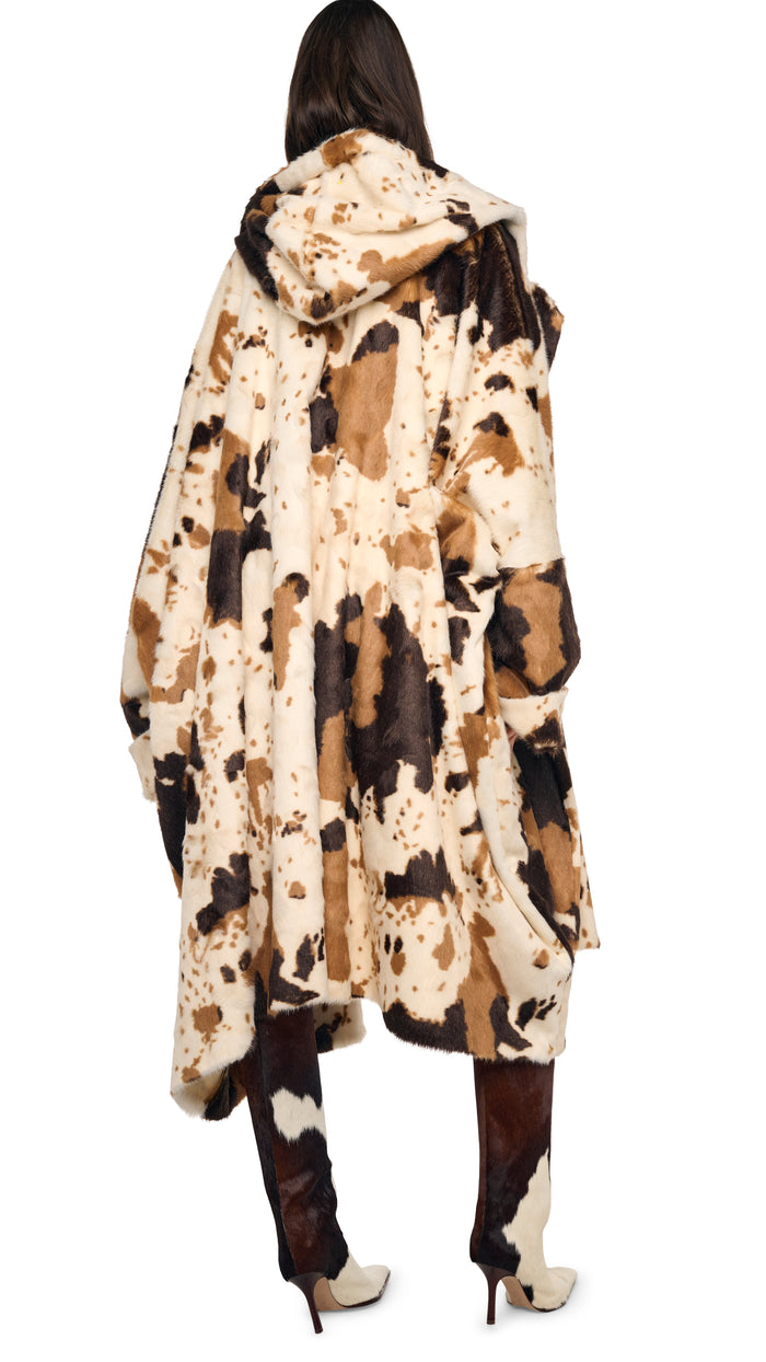 HOODED BLANKET SLEEPING BAG COAT #4