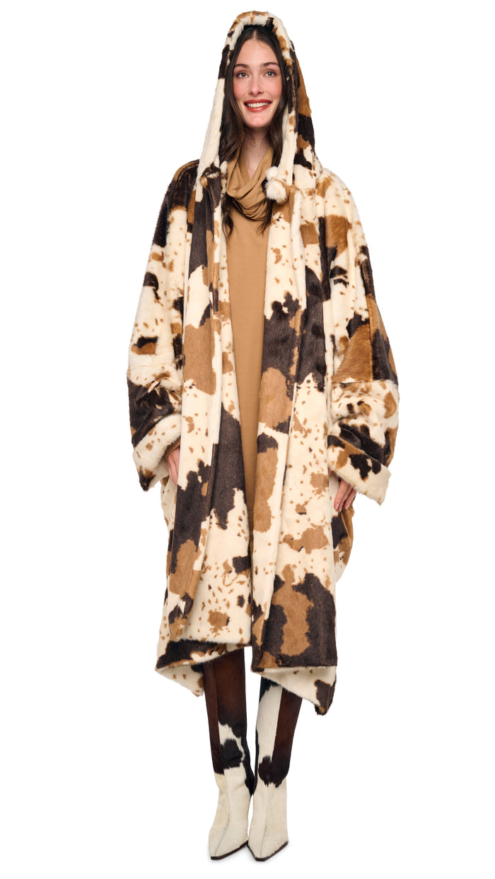 HOODED BLANKET SLEEPING BAG COAT #2