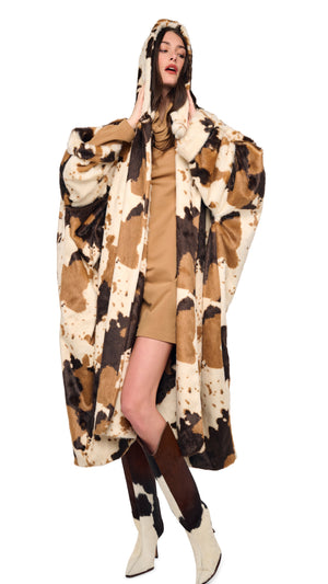 HOODED BLANKET SLEEPING BAG COAT #7 Thumbnail