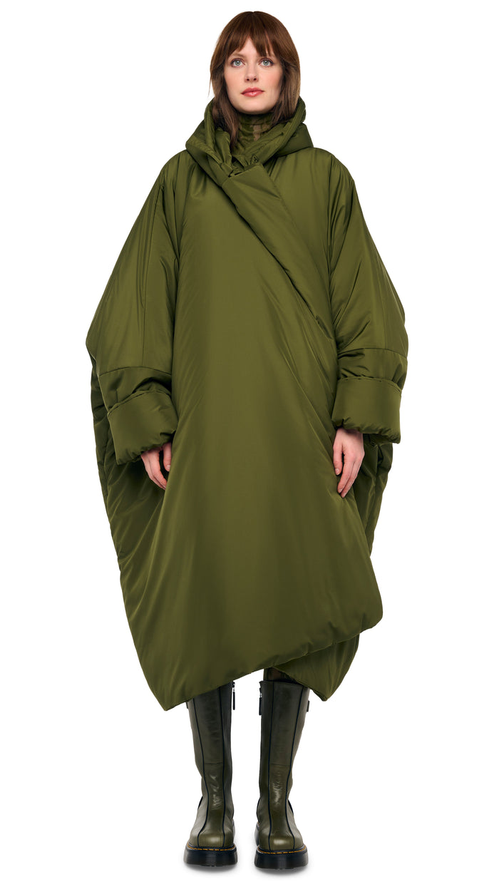 HOODED BLANKET SLEEPING BAG COAT #2