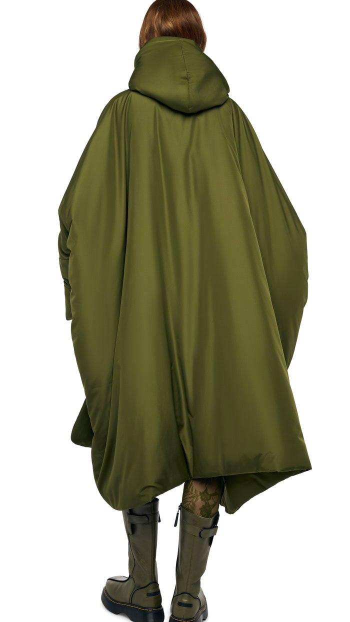 HOODED BLANKET SLEEPING BAG COAT #4