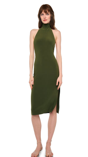 HALTER TURTLE DRESS TO KNEE #1 Thumbnail