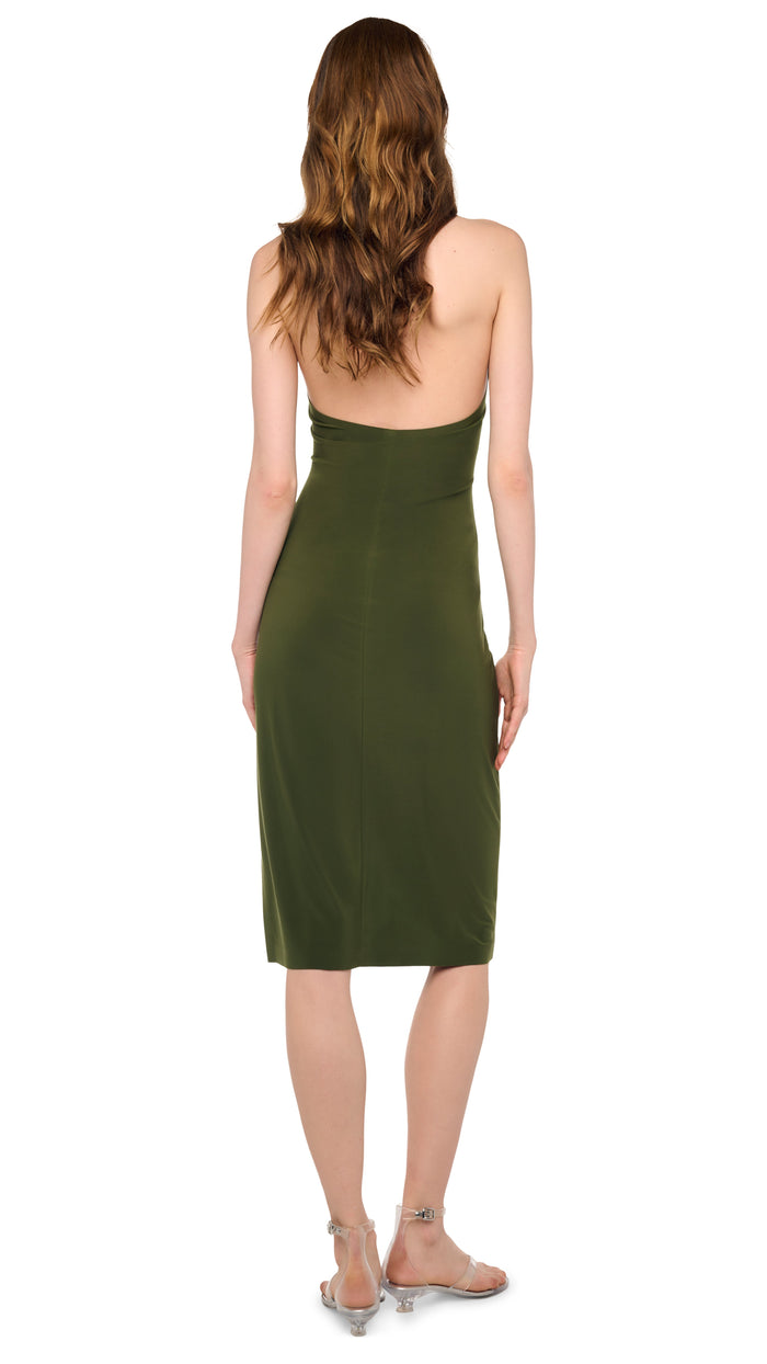 HALTER TURTLE DRESS TO KNEE #3