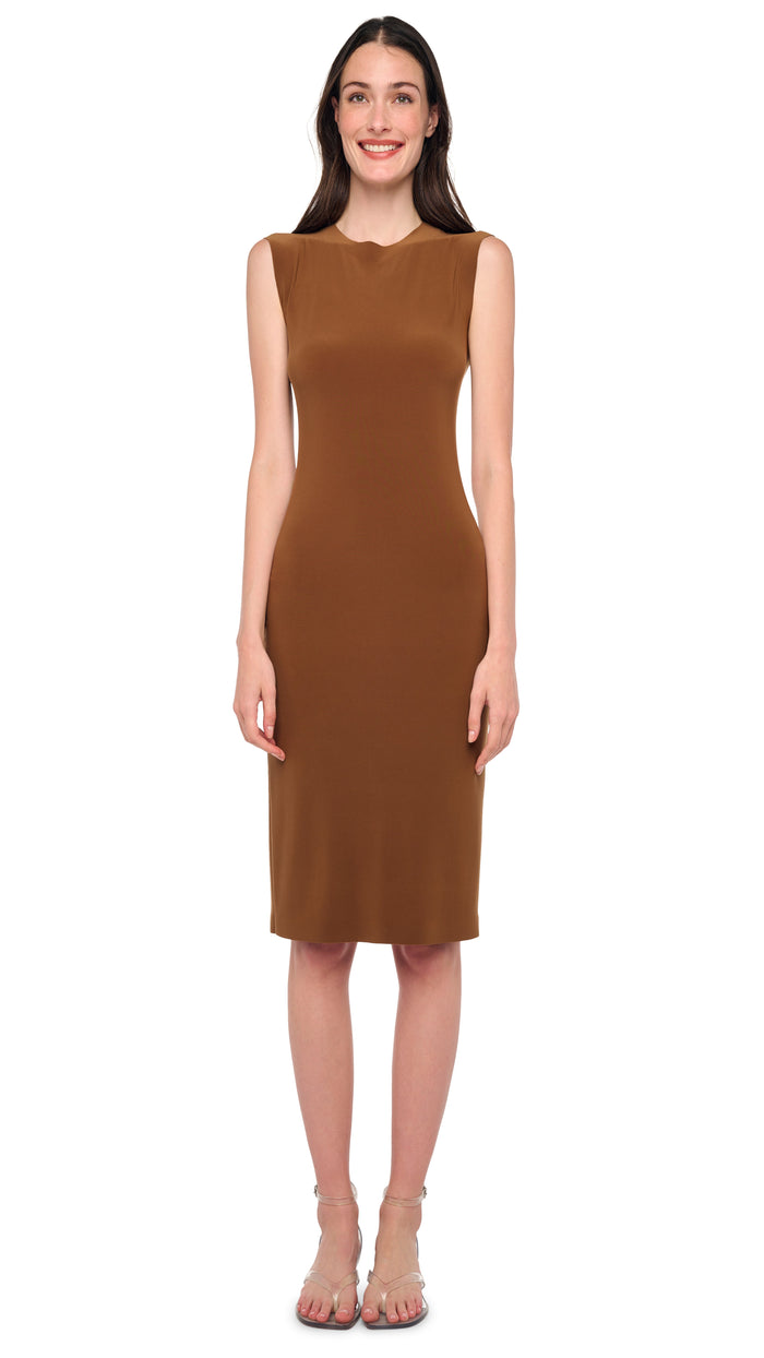 SLEEVELESS DRESS TO KNEE #1