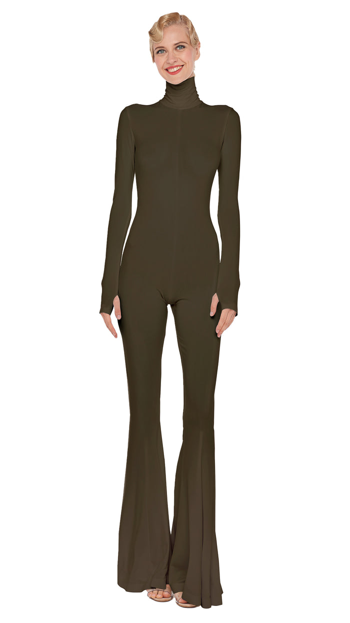 TURTLENECK FISHTAIL JUMPSUIT #1