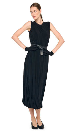 SLEEVELESS TWIST MIDCALF DRESS #1 Thumbnail