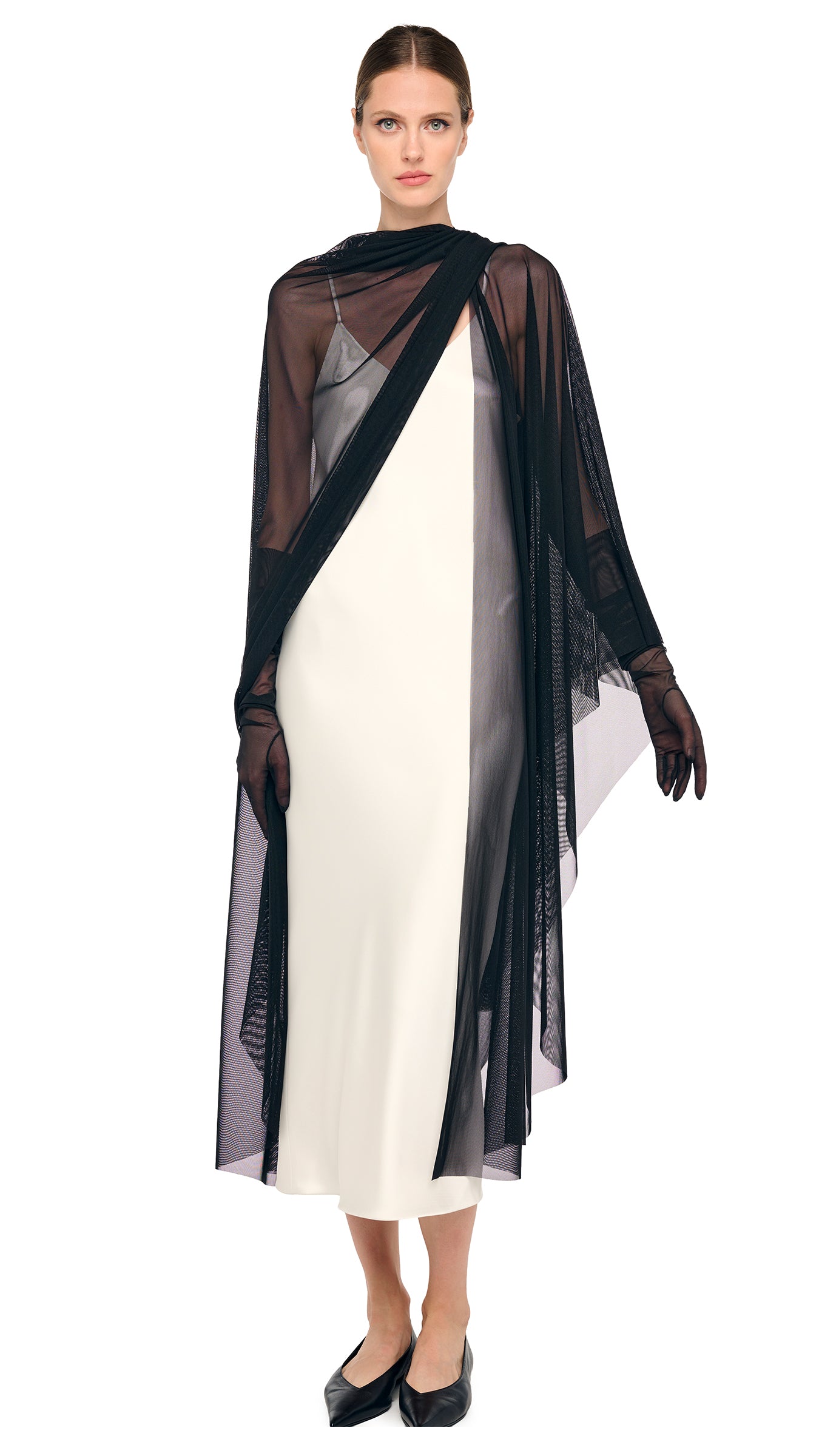 マキマロ　Maquimalo ウール100% Camisa カミッサ OS SHAWL COLLAR MAXI COAT – Black – Norma Kamali