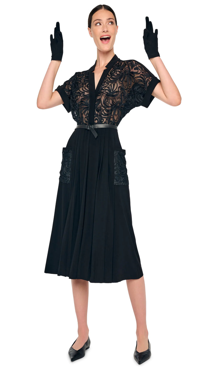 GERALYN SHORT SLEEVE DRESS #1