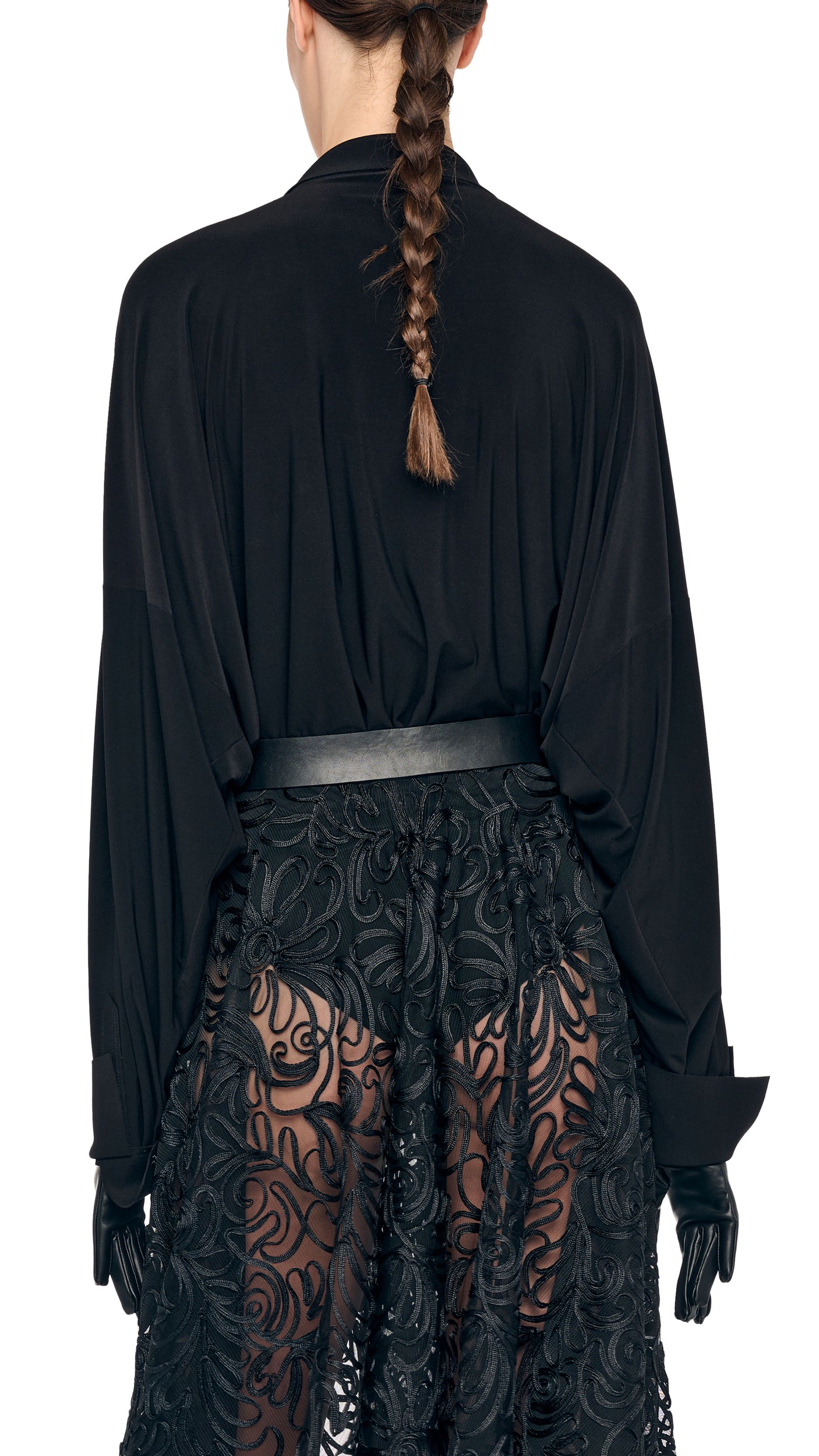 MID BELT – Black – Norma Kamali display picture 3