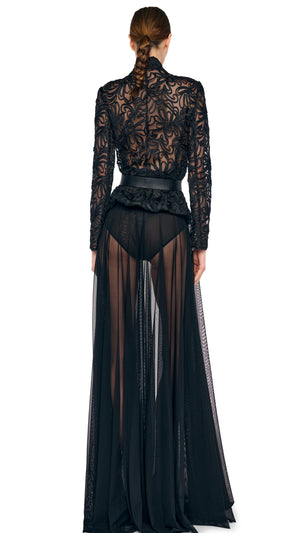 FLARED SKIRT TO FLOOR #10 Thumbnail