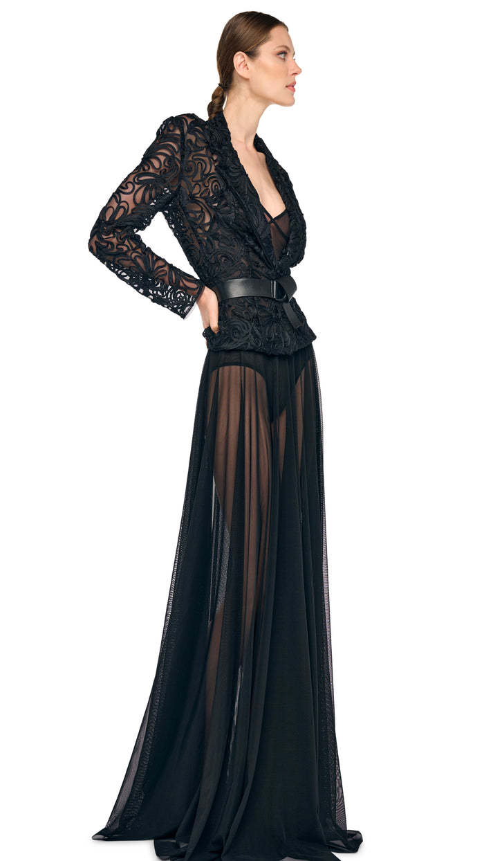 FLARED SKIRT TO FLOOR #13