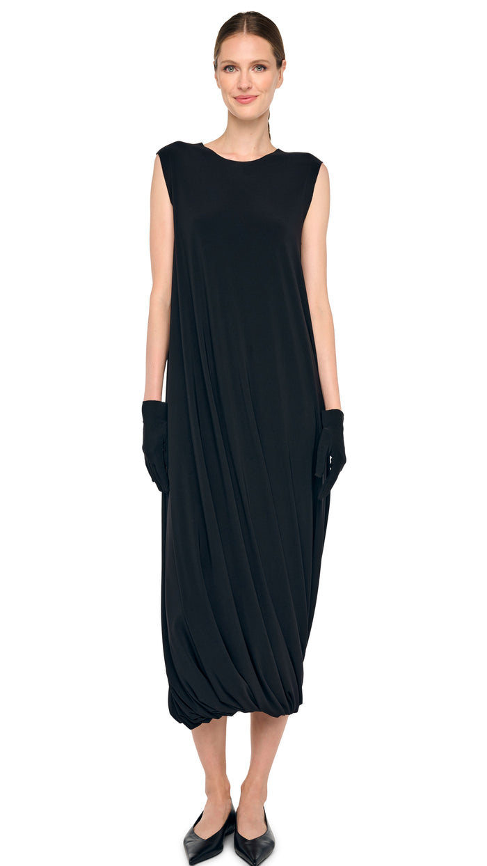SLEEVELESS TWIST MIDCALF DRESS #8