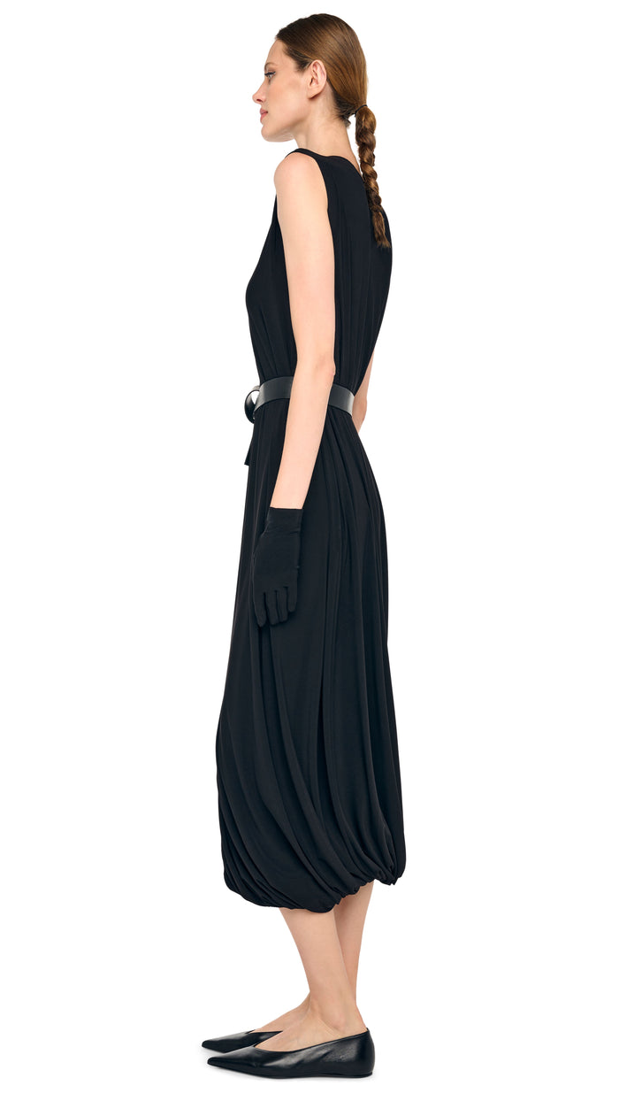 SLEEVELESS TWIST MIDCALF DRESS #2