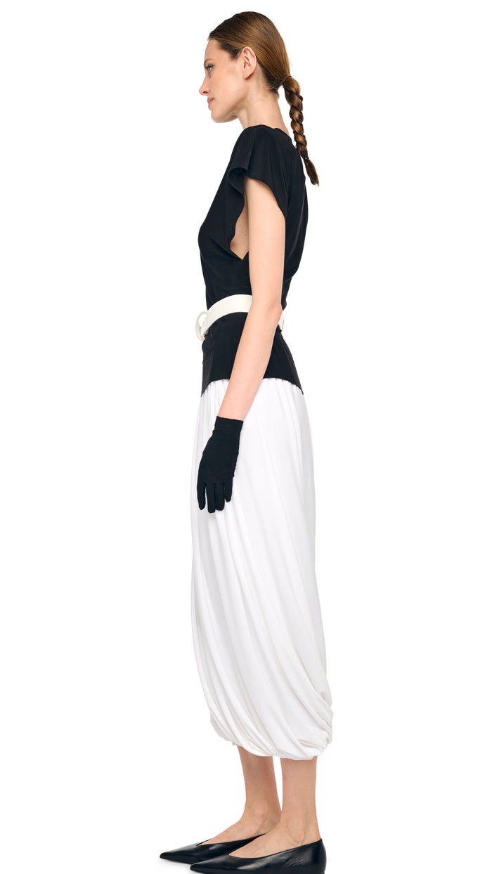 TWIST MIDCALF SKIRT #2