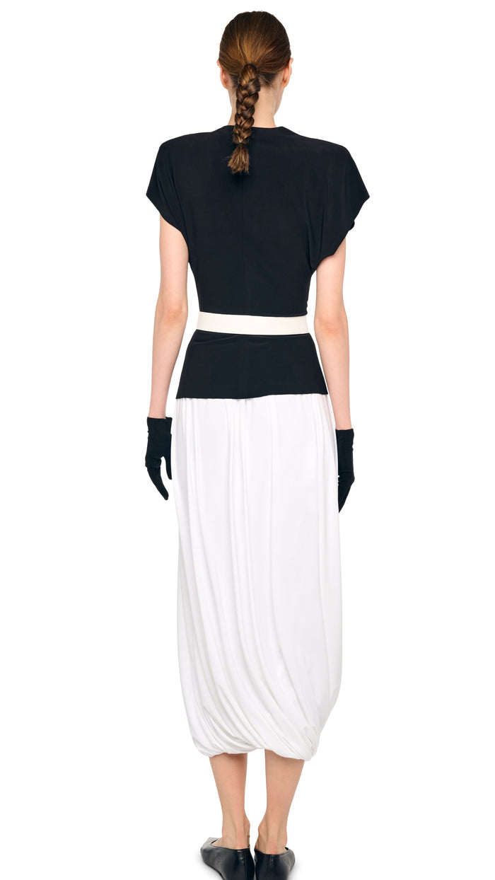 TWIST MIDCALF SKIRT #3