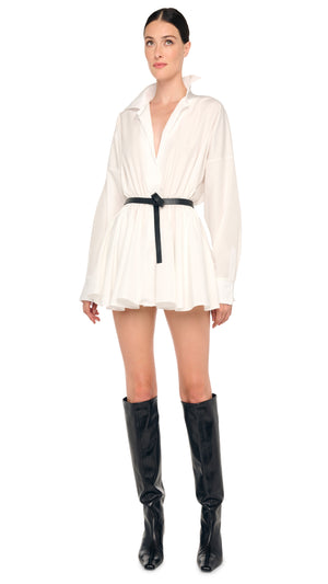 OVERSIZED NK FLARED MINI DRESS #1 Thumbnail