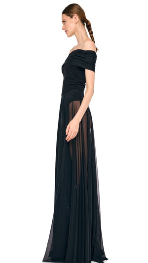 COWL COMBO FLARED GOWN #2 Thumbnail
