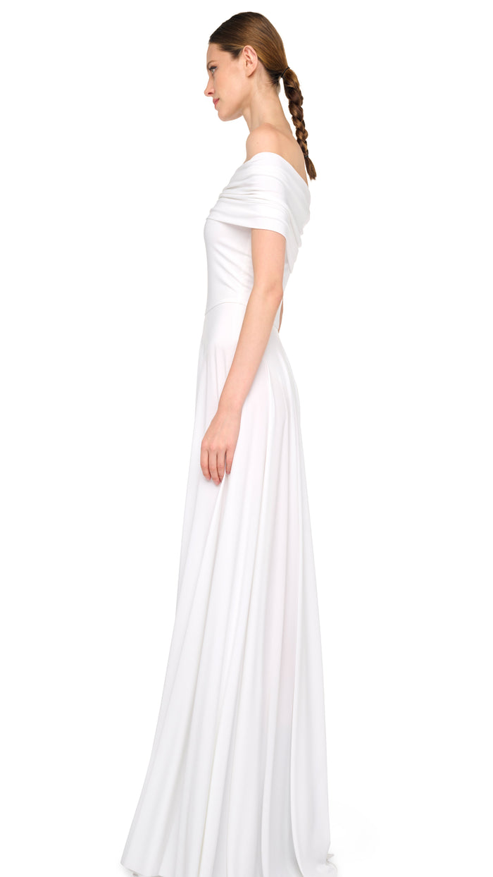 COWL FLARED GOWN #2