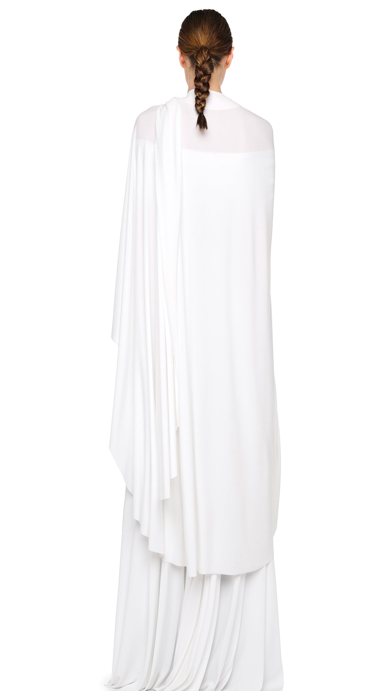 SHAWL WRAP Snow White Norma Kamali SHAWL WRAP Snow White Norma Kamali
