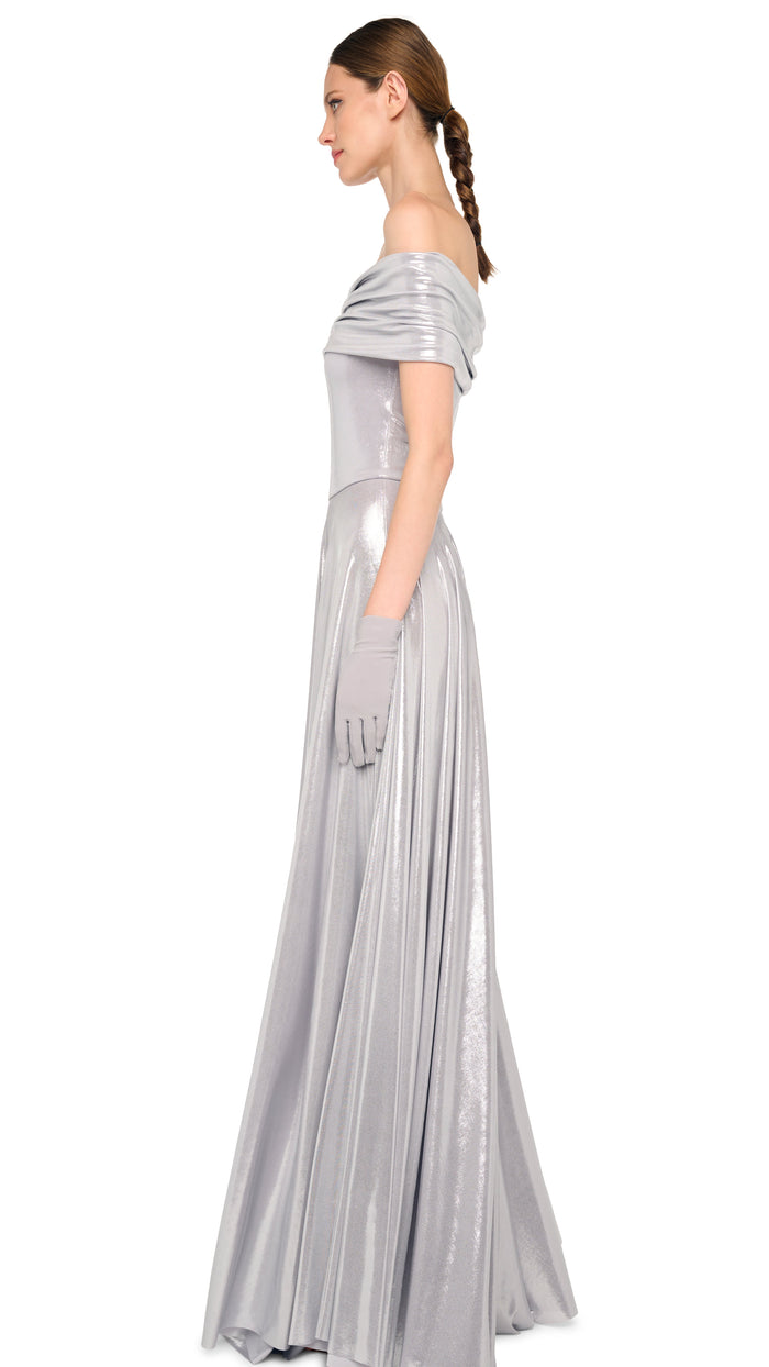 COWL FLARED GOWN #2