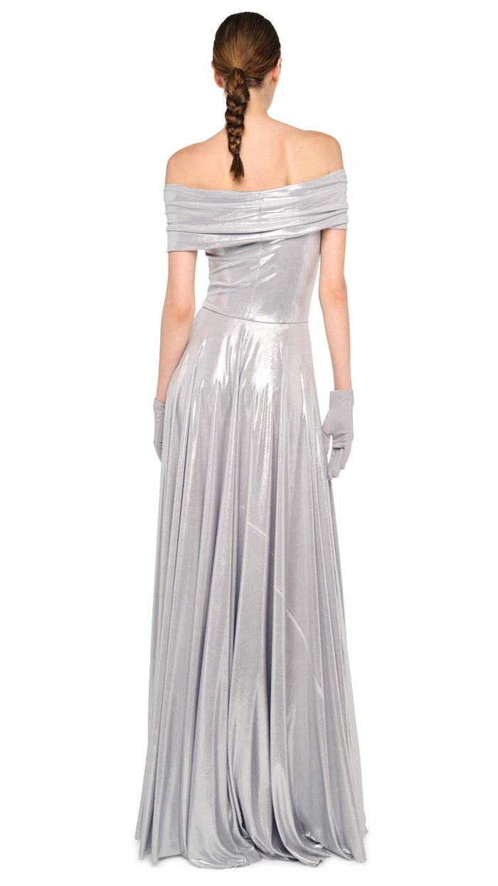 COWL FLARED GOWN #3
