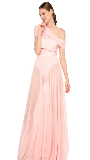 COWL COMBO FLARED GOWN #6 Thumbnail