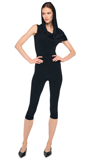 COWL HOODED BODYSUIT #1 Thumbnail