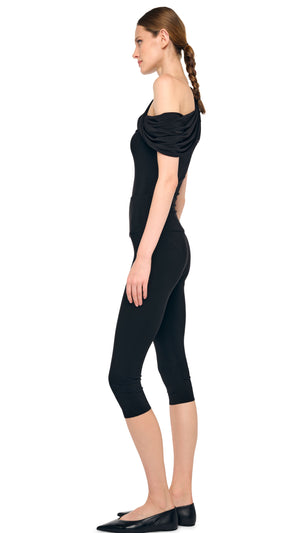 COWL HOODED BODYSUIT #5 Thumbnail