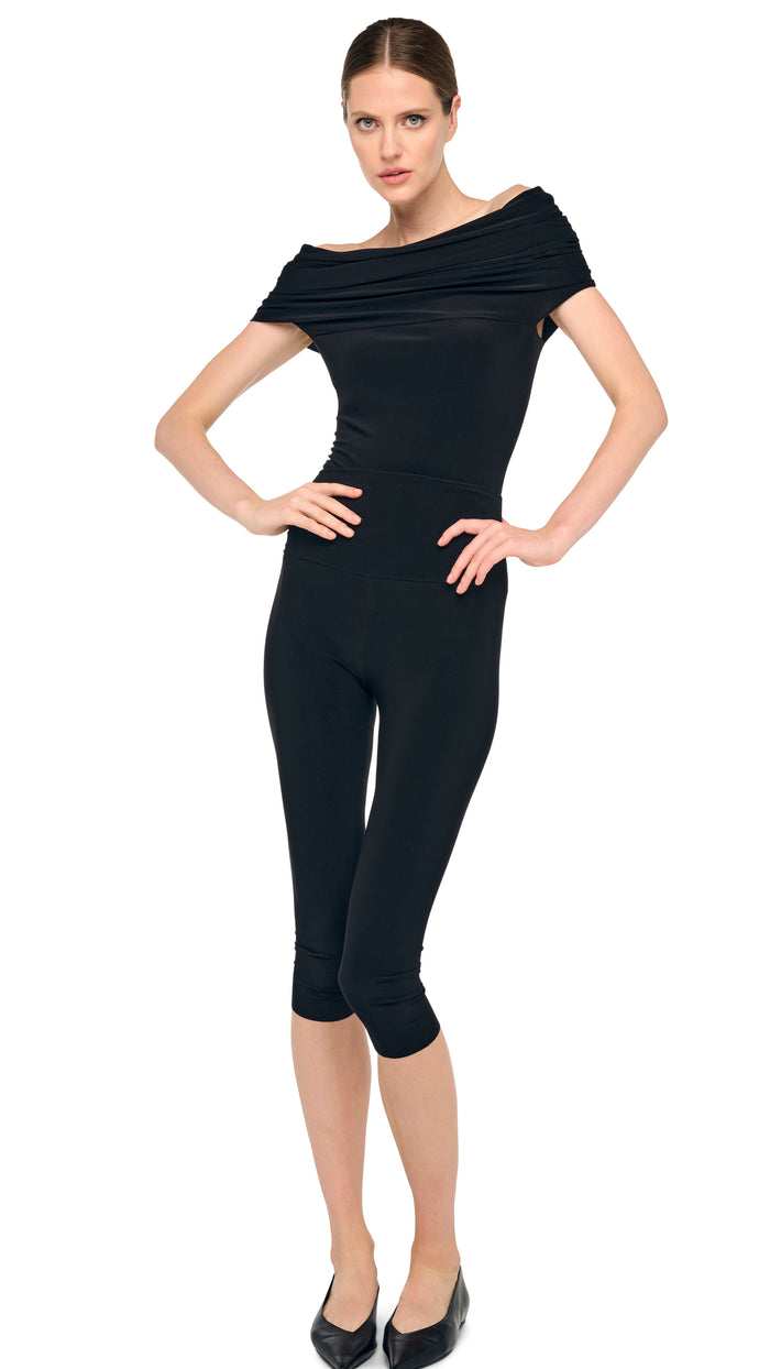 COWL HOODED BODYSUIT #11