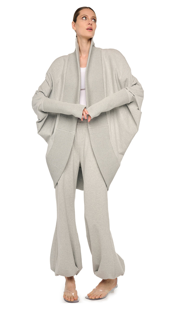 COCOON – Light Heather Grey – Norma Kamali