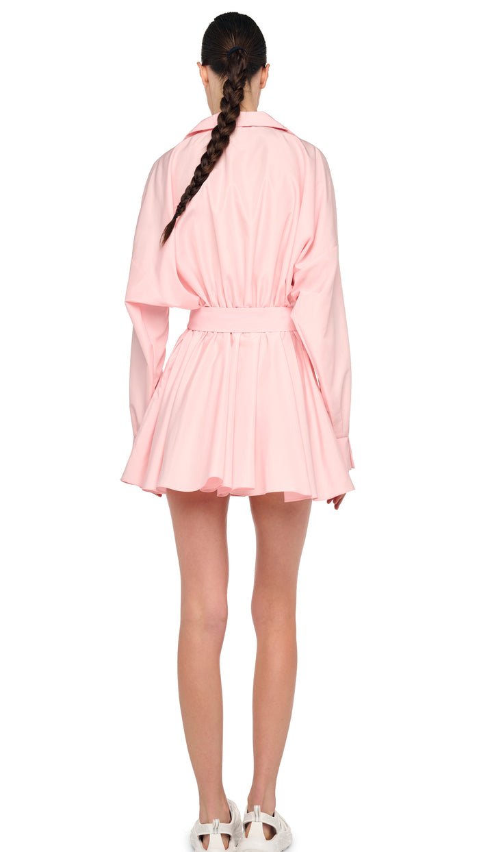 OVERSIZED NK FLARED MINI DRESS #3