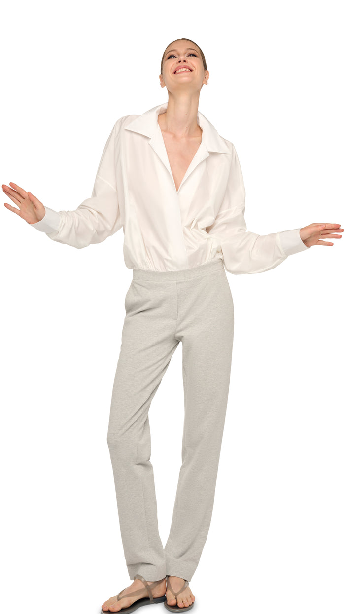 Norma Kamali Oversized NK Bodysuit