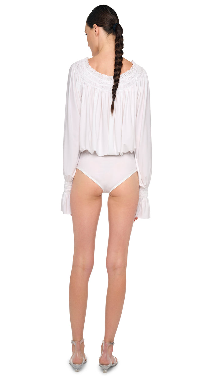 LONG SLEEVE PEASANT BODYSUIT #3