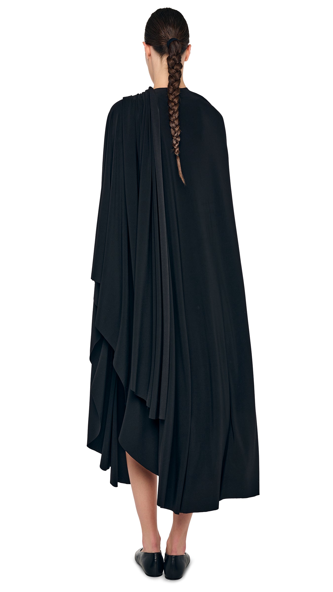 SHAWL WRAP Black Norma Kamali SHAWL WRAP Black Norma Kamali
