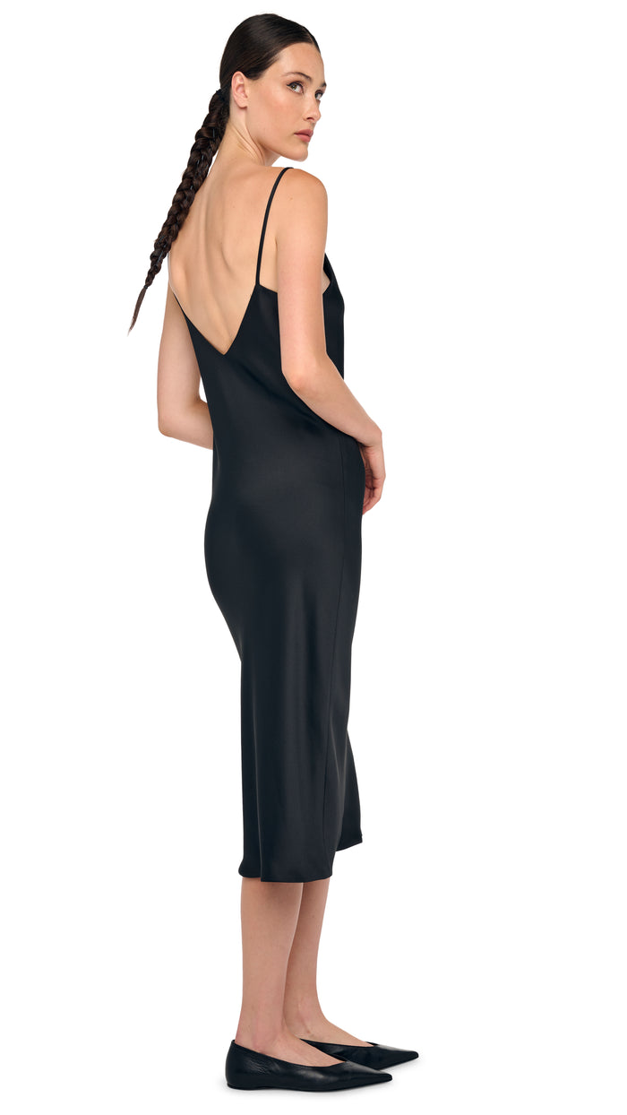 Norma Kamali Bias Slip Dress To Midcalf