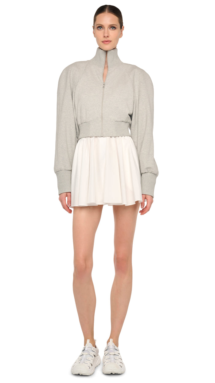 FLARED MINI SKIRT – Snow White – Norma Kamali
