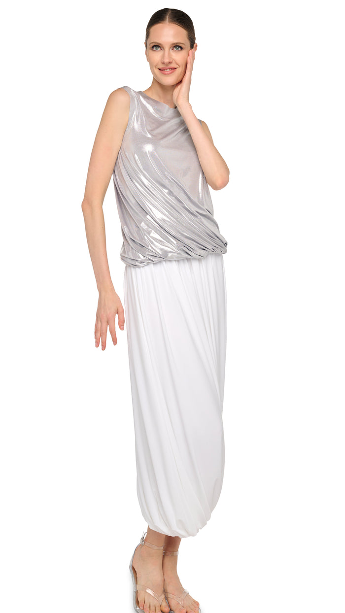 TWIST MIDCALF SKIRT #12