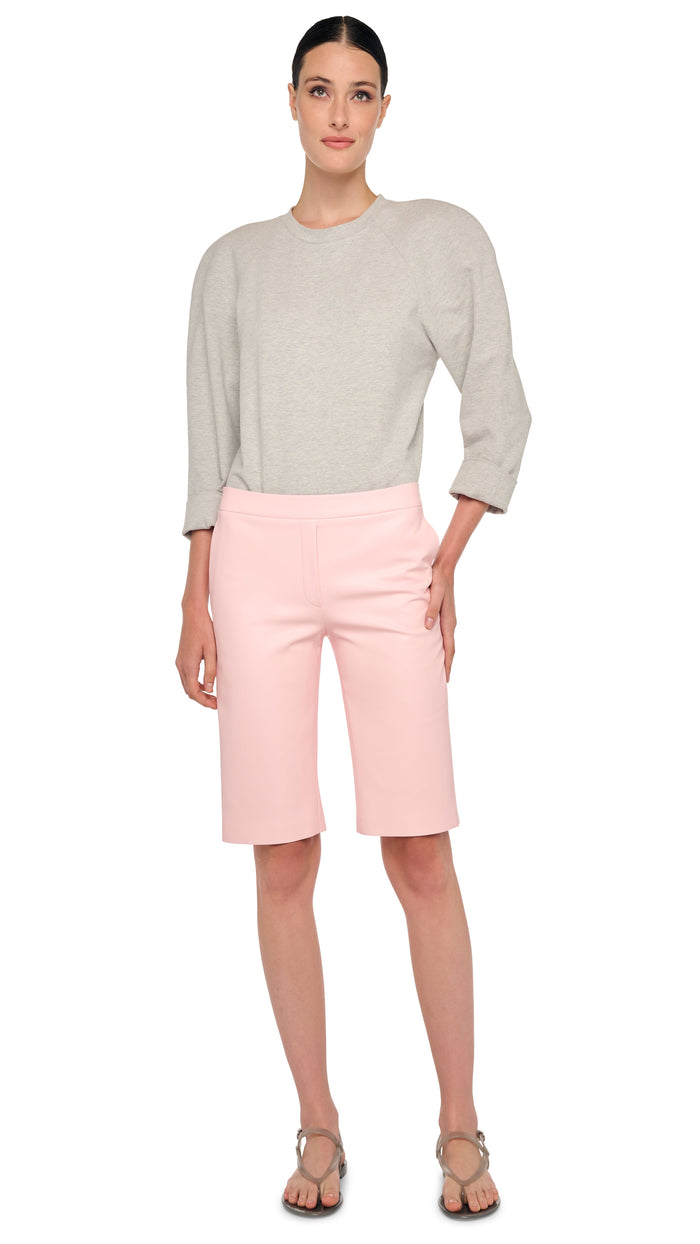FLAT FRONT BERMUDA SHORT #1