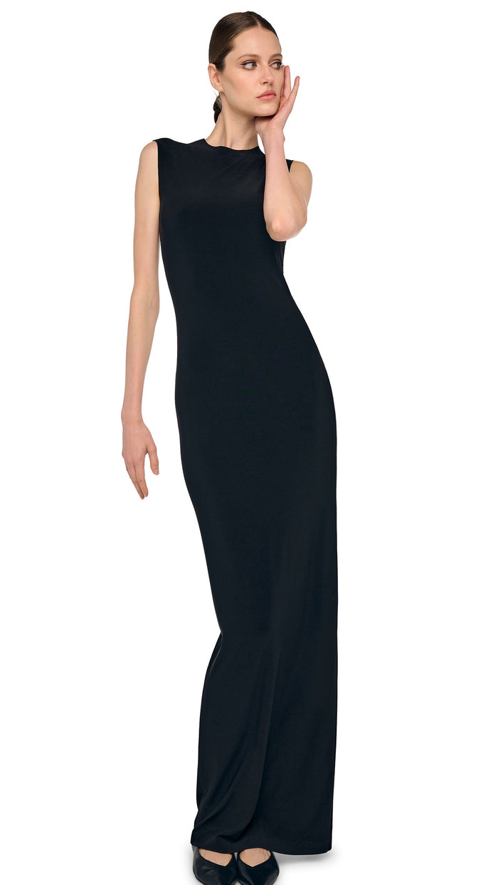 SLEEVELESS LONG DRESS #8