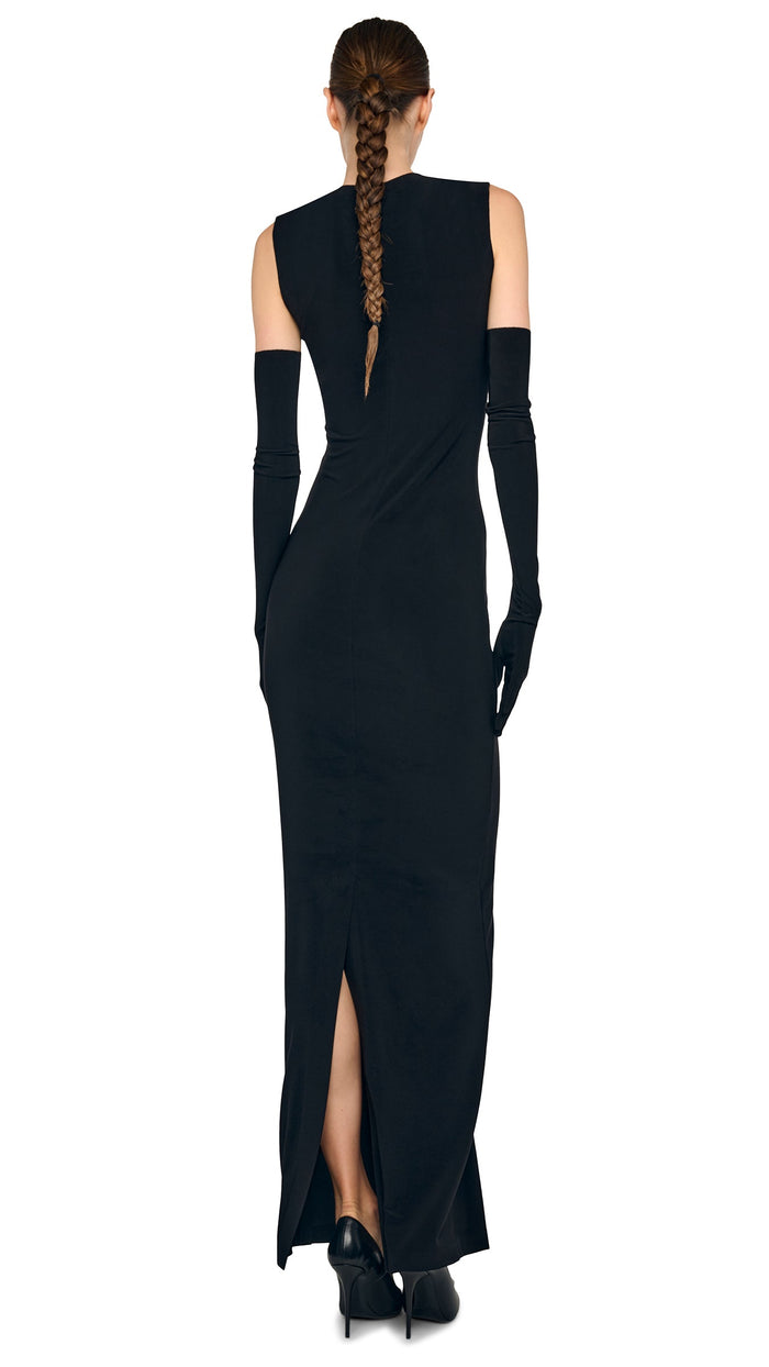 SLEEVELESS LONG DRESS #4