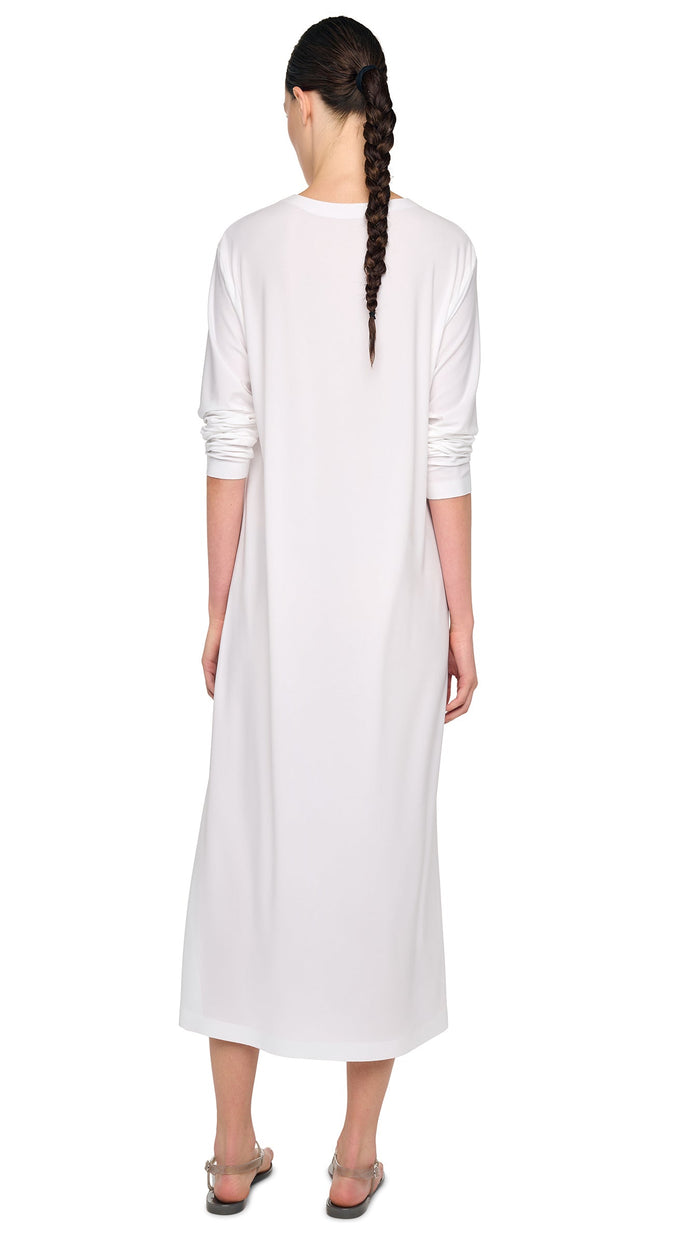 OVERSIZED LONG SLEEVE DRESS TO MIDCALF #8