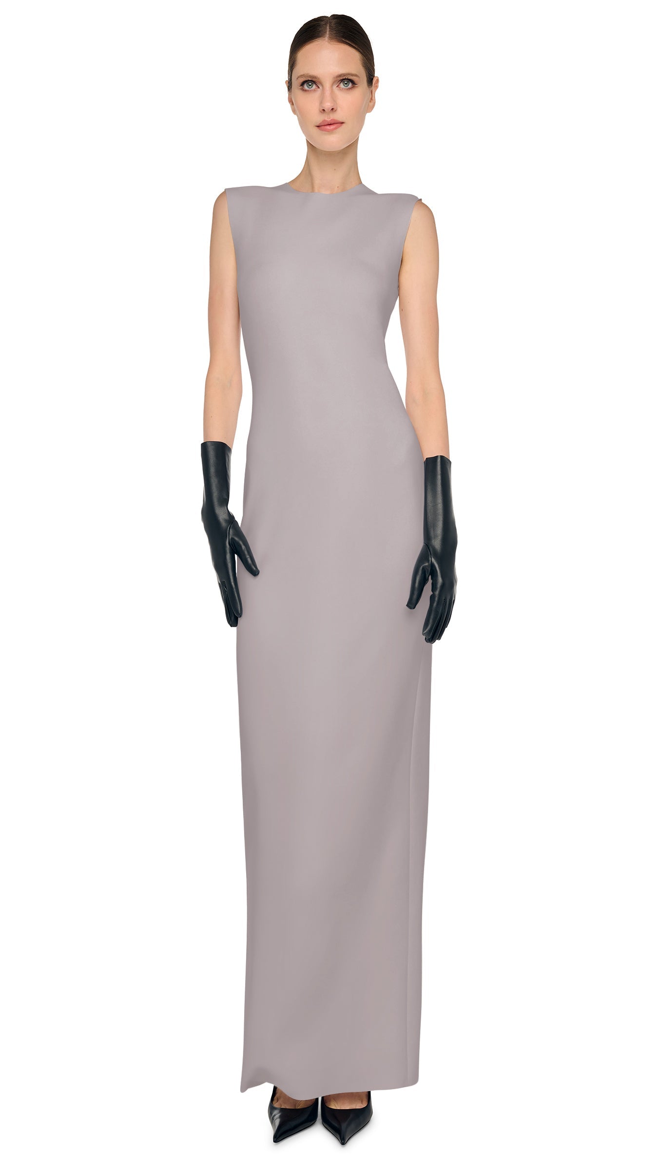 chinese dress ladies Norma Kamali Sleeveless Long Dress