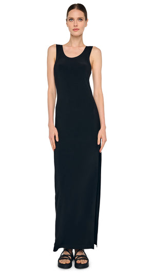 RACER LONG DRESS W/ SIDE SLIT #5 Thumbnail