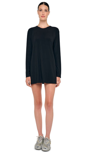 OVERSIZED LONG SLEEVE MINI DRESS #4 Thumbnail