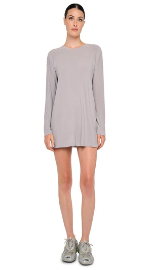 OVERSIZED LONG SLEEVE MINI DRESS #1 Thumbnail