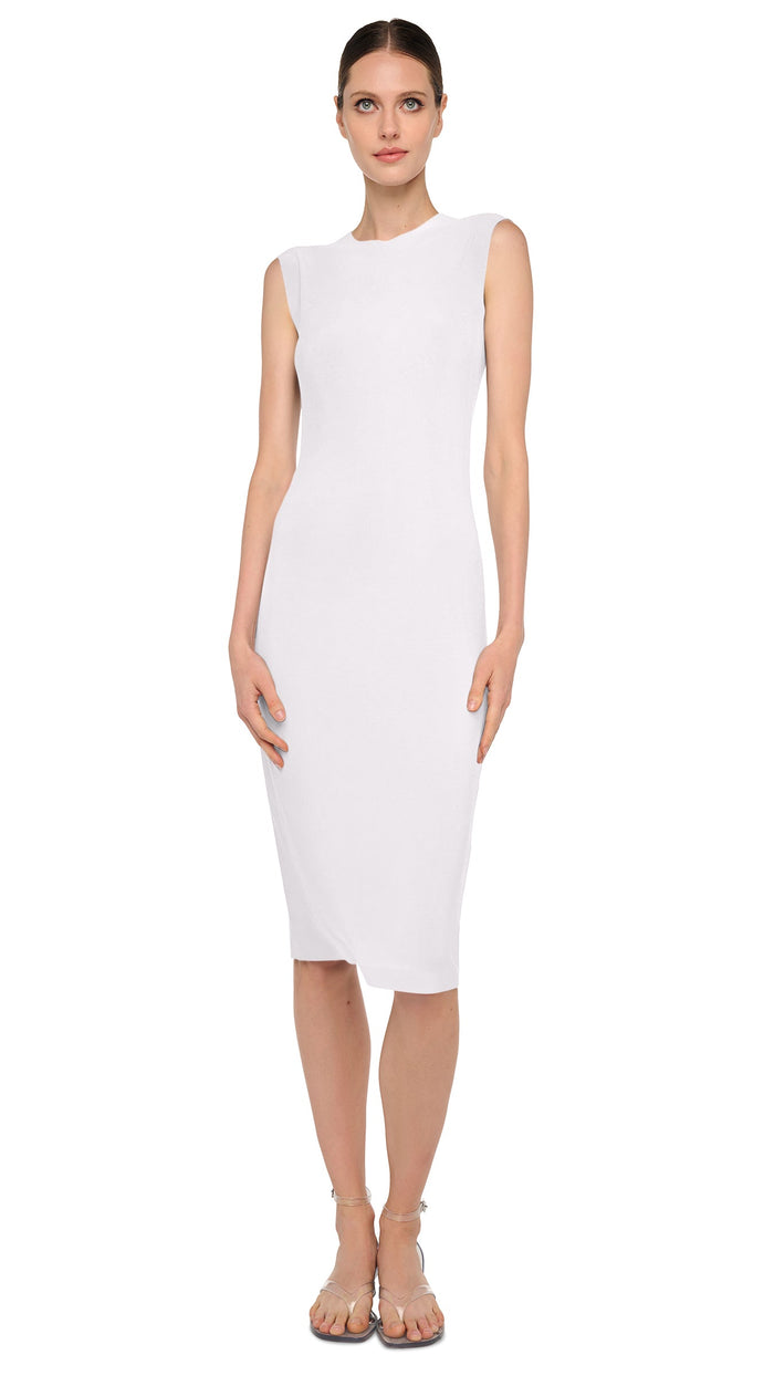 SLEEVELESS DRESS TO KNEE #1
