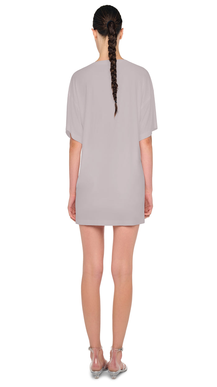 SHORT SLEEVE BOXY MINI DRESS #3