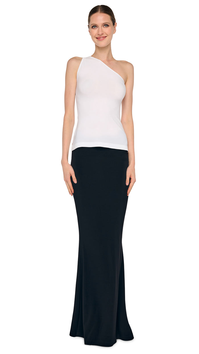 【新品】sheller one shoulder ribbon tops Kendra One Shoulder Top - Ivory | Fashion Nova