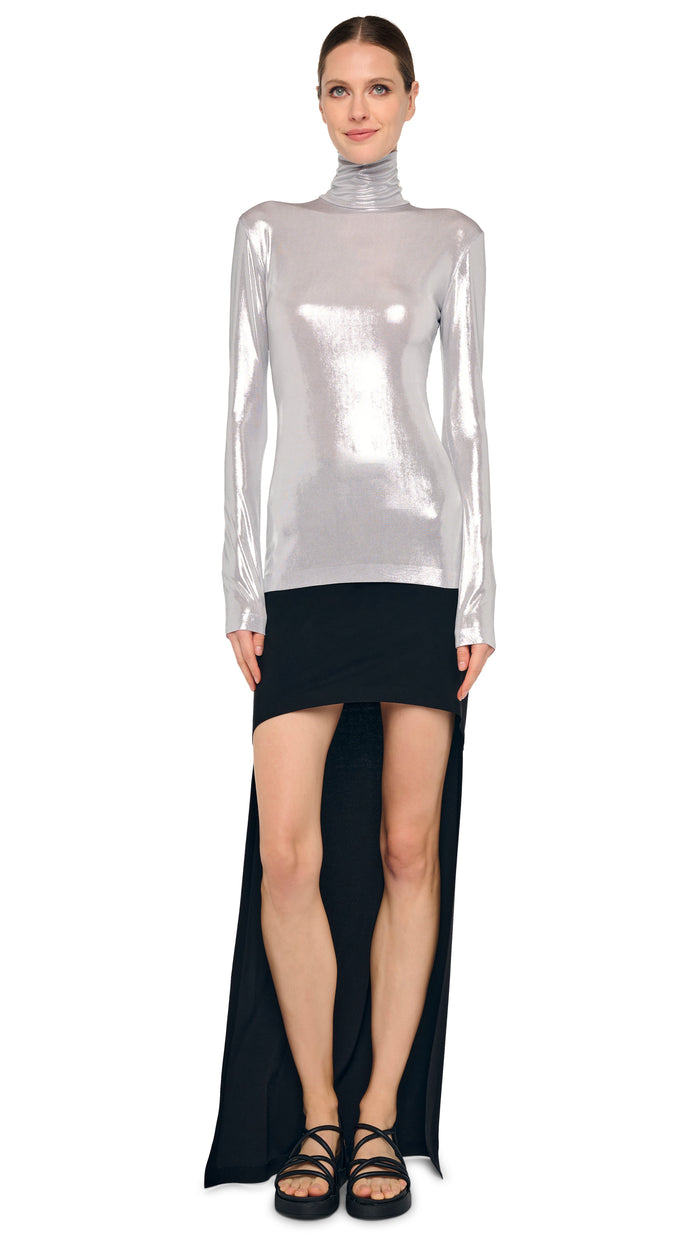 SLIM FIT LONG SLEEVE TURTLE TOP #5