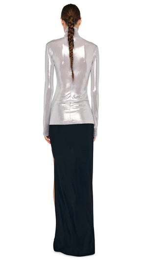 SLIM FIT LONG SLEEVE TURTLE TOP #3 Thumbnail